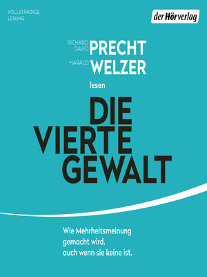 cover image of Die vierte Gewalt -